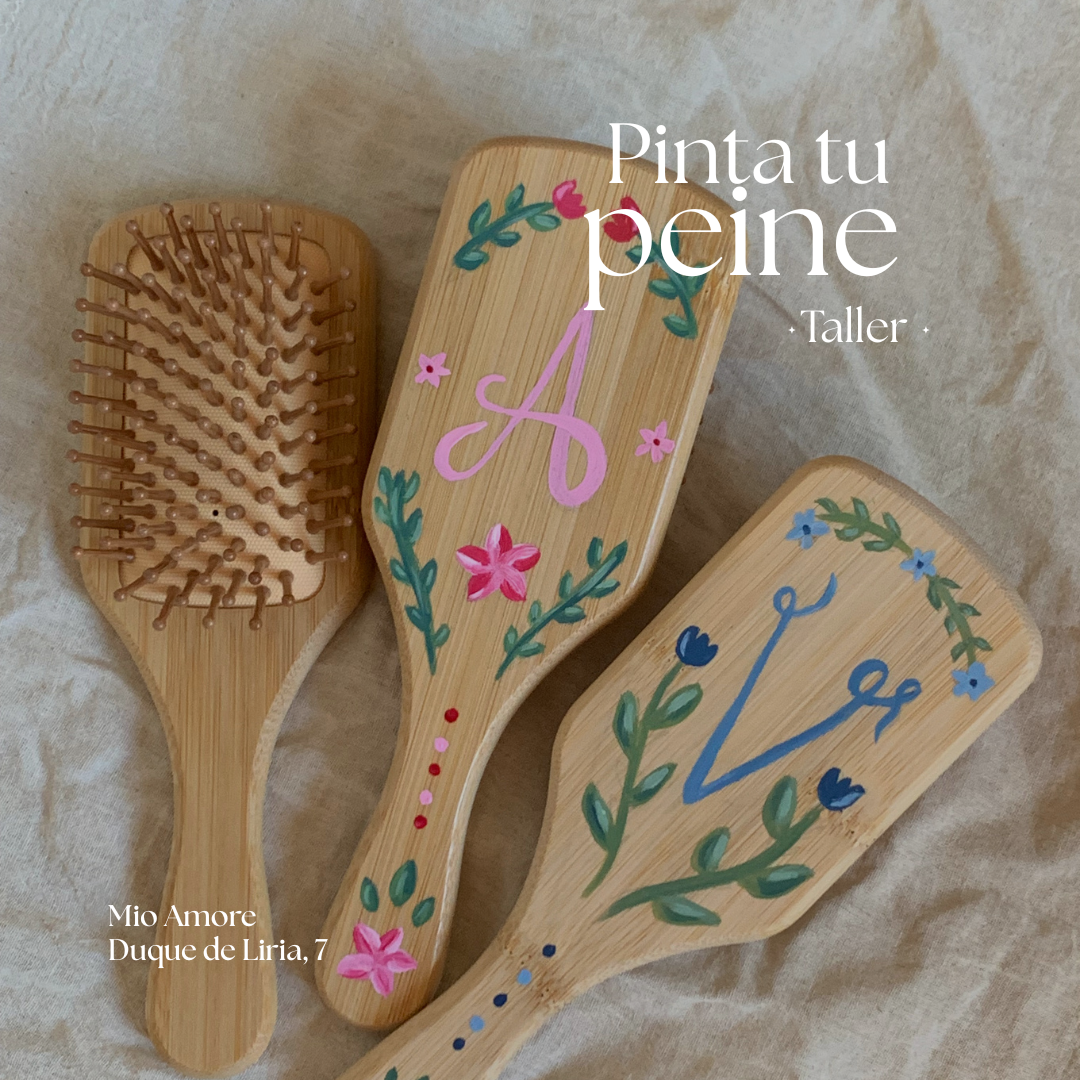 001 | Talleres ✦ Pinta Tu Peine o Abanico