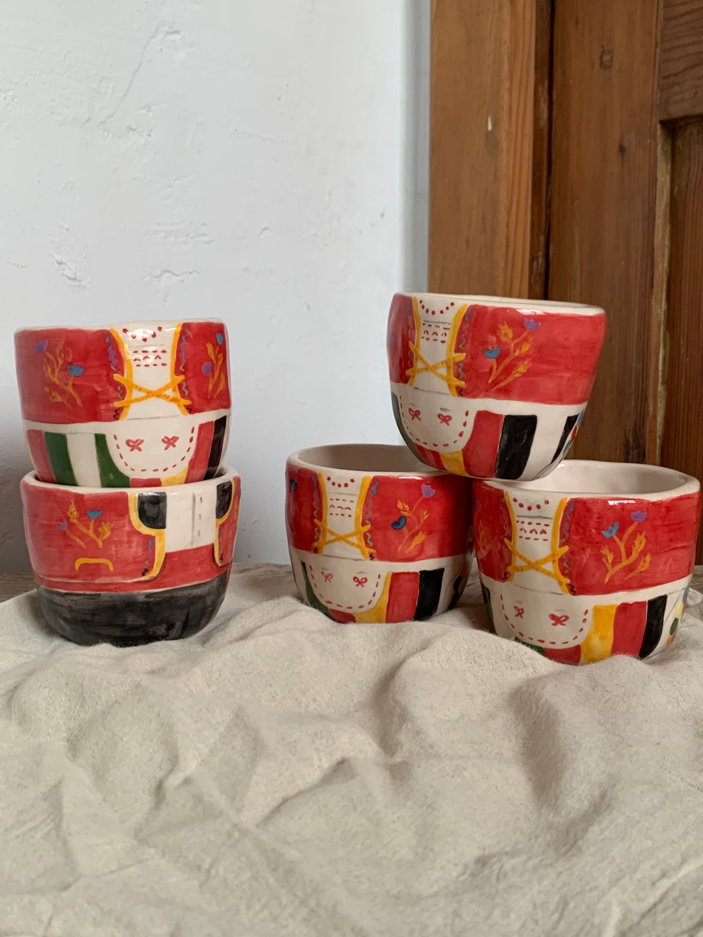 01 | Vaso Traje Típico Canario