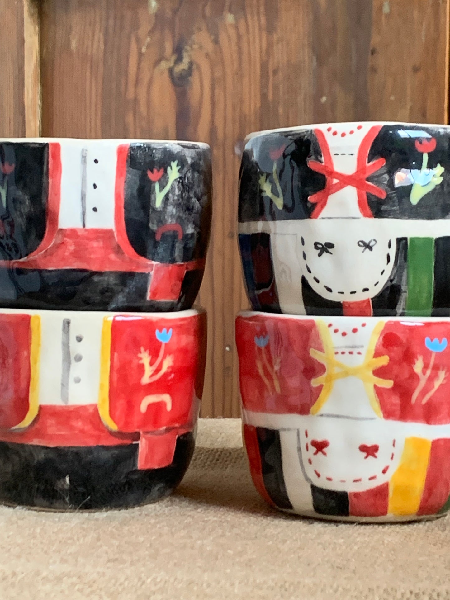 04 | Tazas / Vasos Trajes Típicos