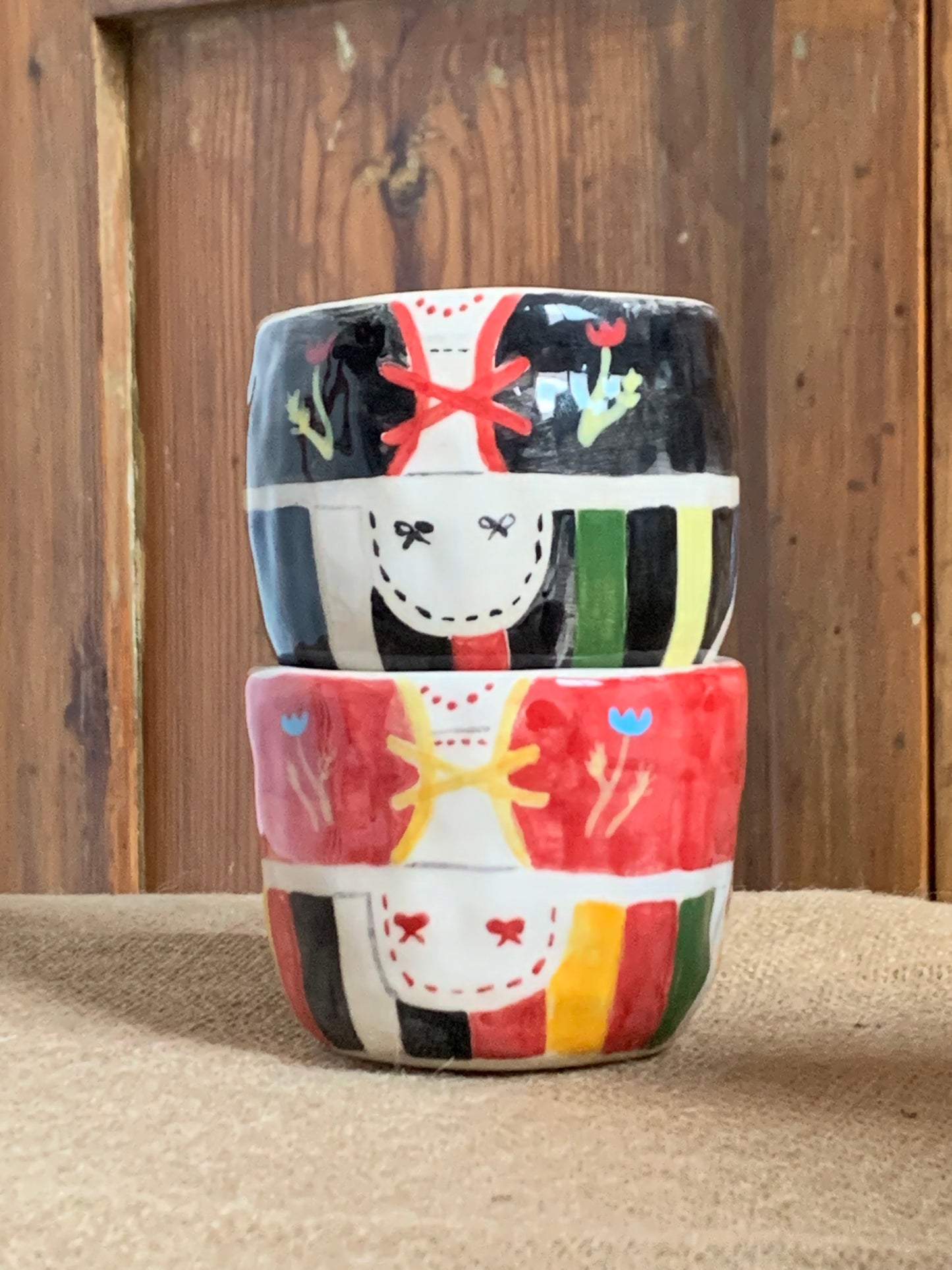 04 | Tazas / Vasos Trajes Típicos